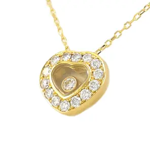 Златно дамско колие сърце с 15 диаманта 0,33 ct Happy Diamonds