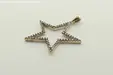 Сребърен медальон звезда