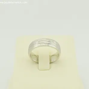 Сребърен пръстен халка