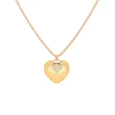 Сребърно колие с кристал Swarovski сърце 925