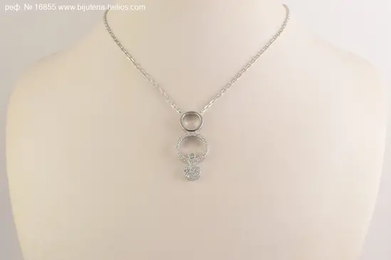 Сребърно колие