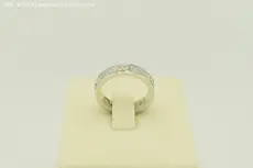 Сребърен пръстен халка
