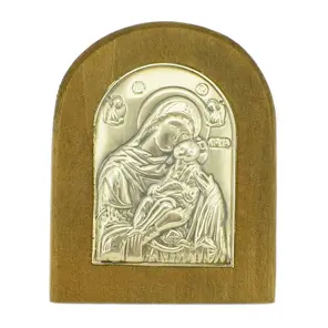 Сребърна икона Св. Богородица