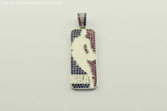 Сребърна висулка NBA