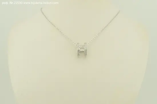 Сребърно колие