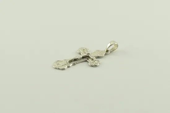 Класически кръст от сребро 925
